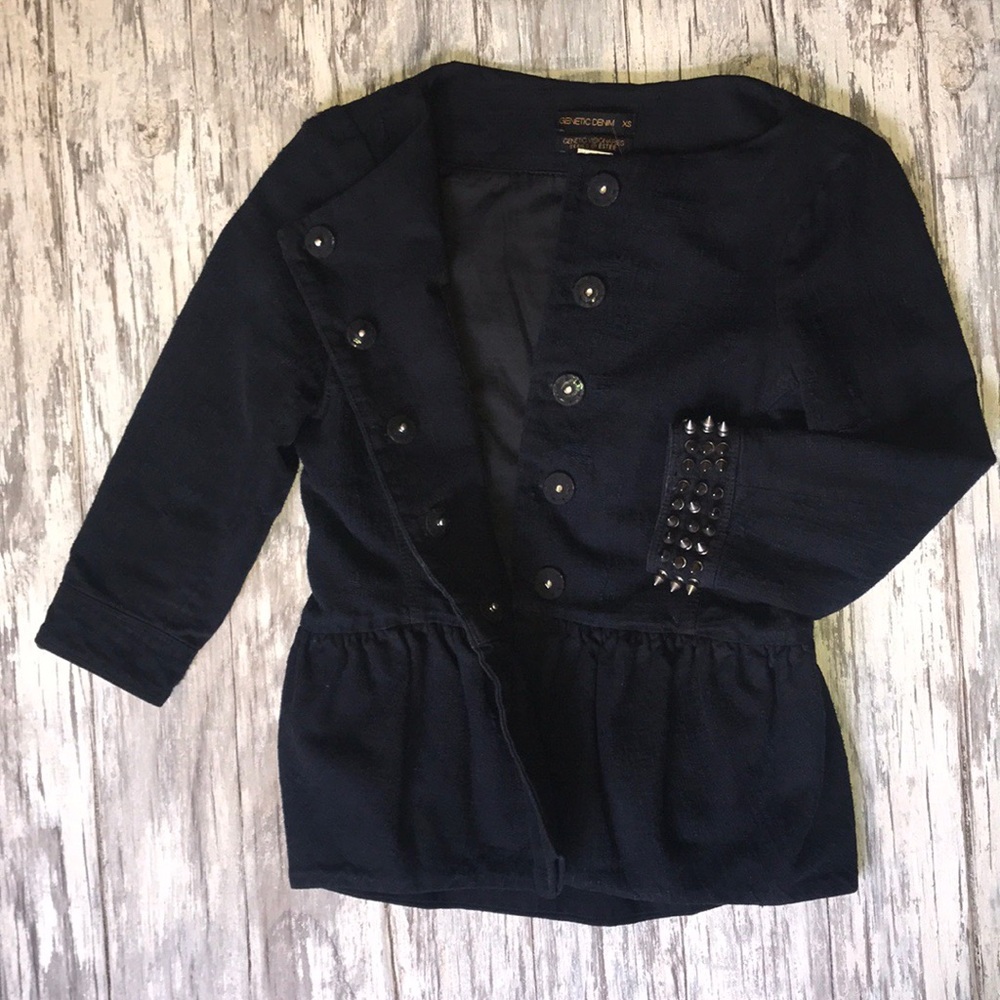 Generic Denim Black Denim Jacket NWNT
